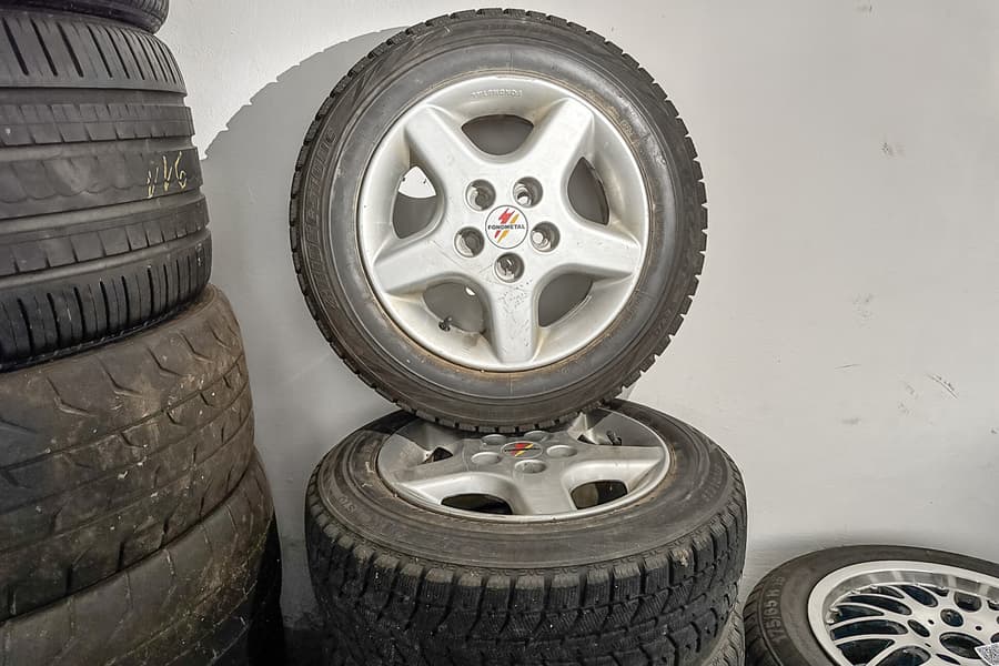 4 Alu Winterkompletträder Bridgestone Blizzak WS70 175/65 R14 86T